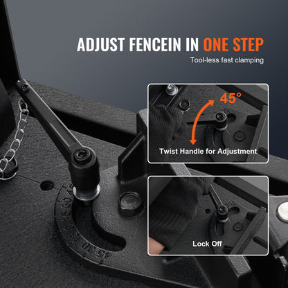 J1G-ZB-355G-3 - 14" VEVOR Chop Saw with 2800W Motor & Adjustable Angles