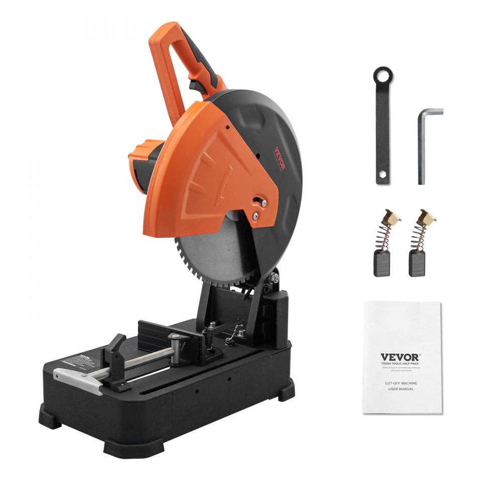 J1G-ZB-355G-3 - 14" VEVOR Chop Saw with 2800W Motor & Adjustable Angles