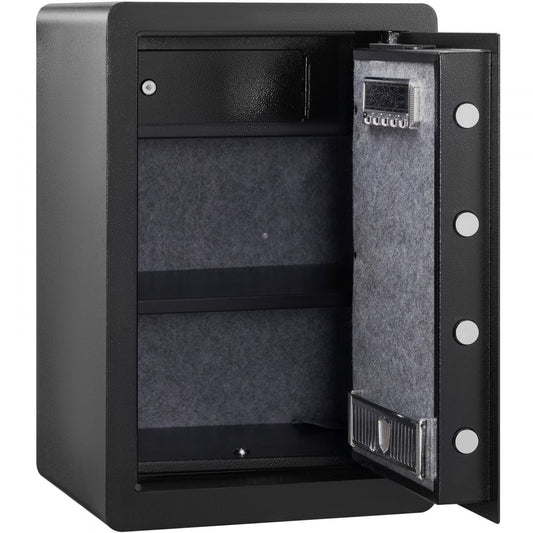 010444149135 - 2.2 Cu Ft Steel Home Safe with Fingerprint Access