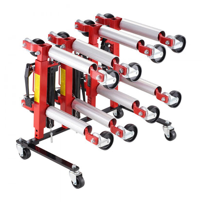 MR8019 - Heavy-Duty Car Dolly Rack with 360° Swivel Casters