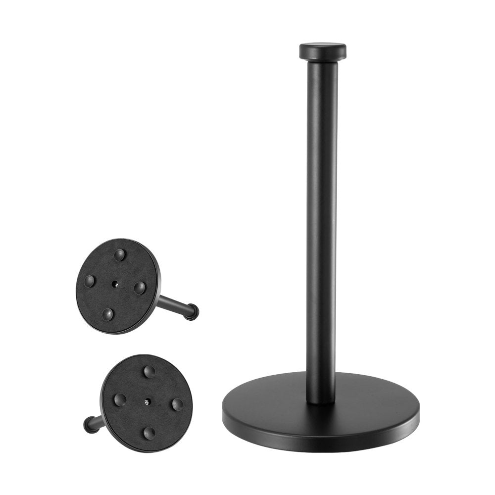 813177 - Stainless Steel Weighted Paper Towel Holder with Non-Slip Base