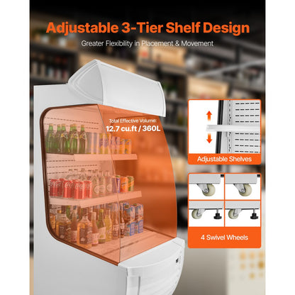 XCS-360L - Energy-Efficient 2-Tier Open Air Cooler with Digital Control