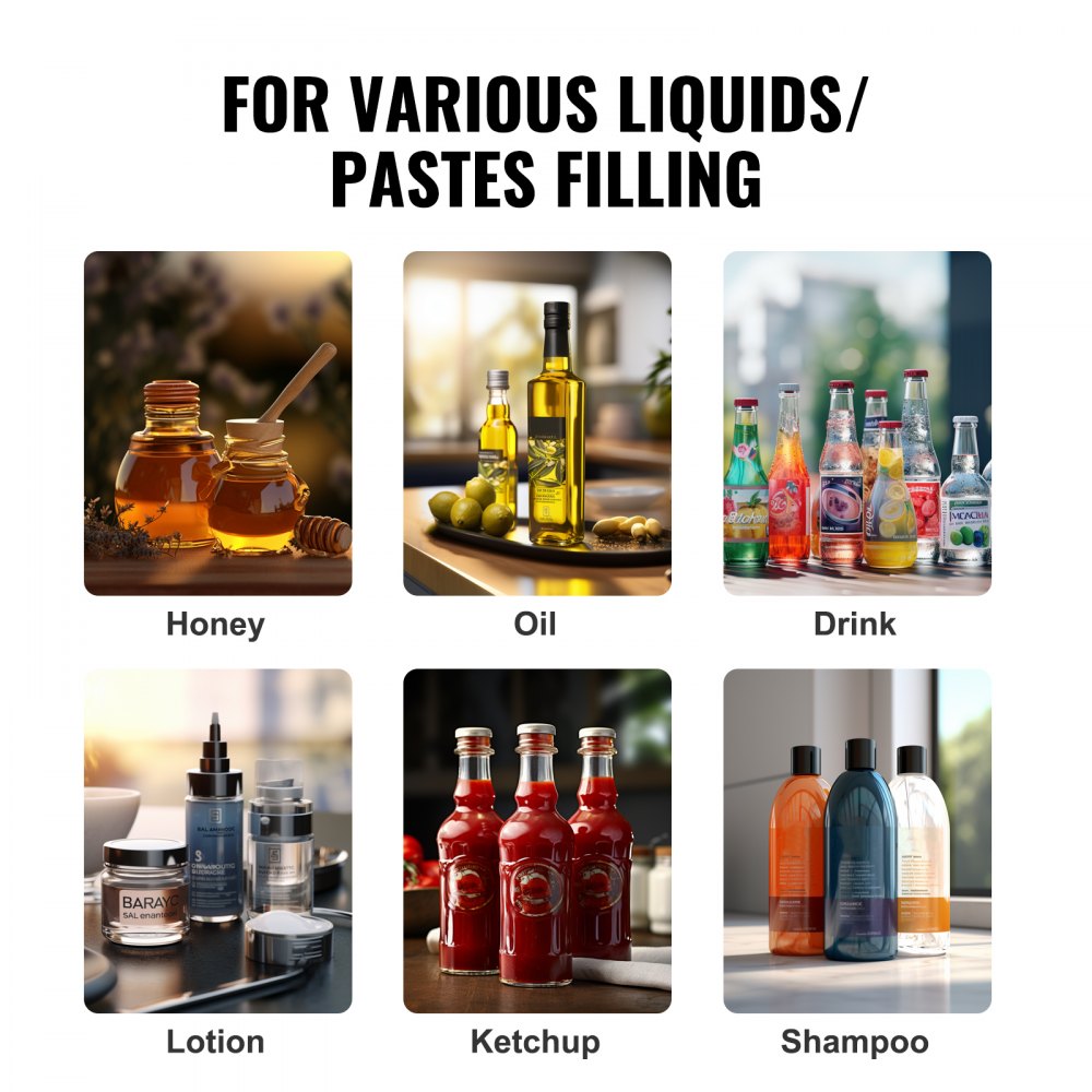 A03 - Adjustable 5-50ml Stainless Steel Liquid Filler for Home & Workshop