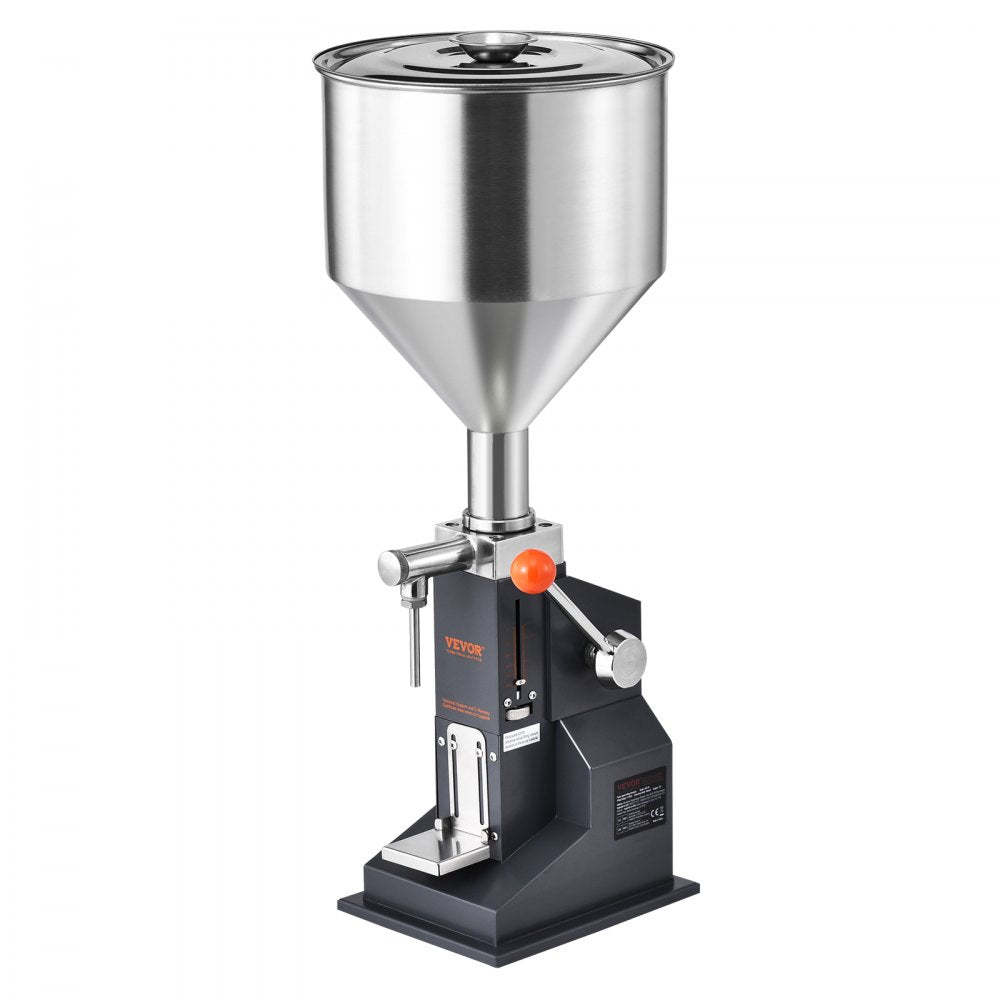 A03 - Adjustable 5-50ml Stainless Steel Liquid Filler for Home & Workshop