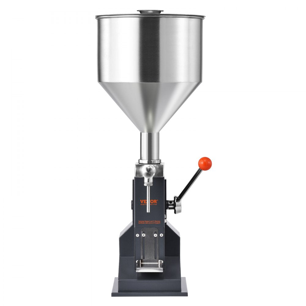 A03 - Adjustable 5-50ml Stainless Steel Liquid Filler for Home & Workshop