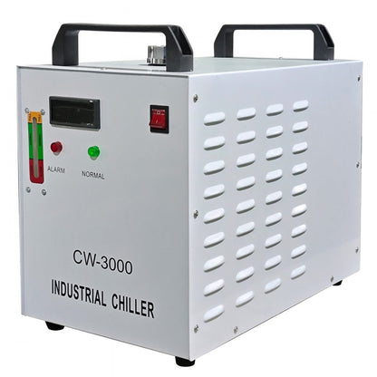 010649656518 - 9L CW-3000 Industrial Water Chiller with Flow Monitoring