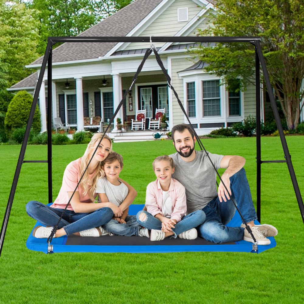 YXS-BQ01 - Durable 60" x 32" Outdoor Platform Swing for Kids