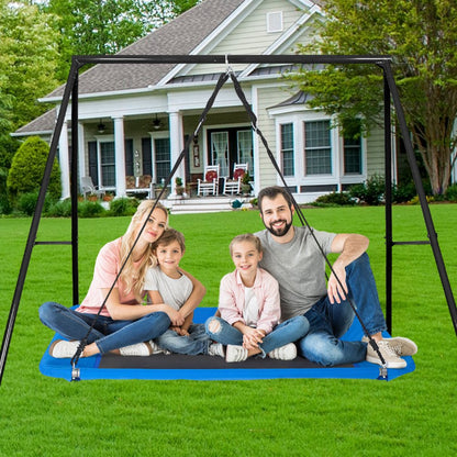 YXS-BQ01 - Durable 60" x 32" Outdoor Platform Swing for Kids