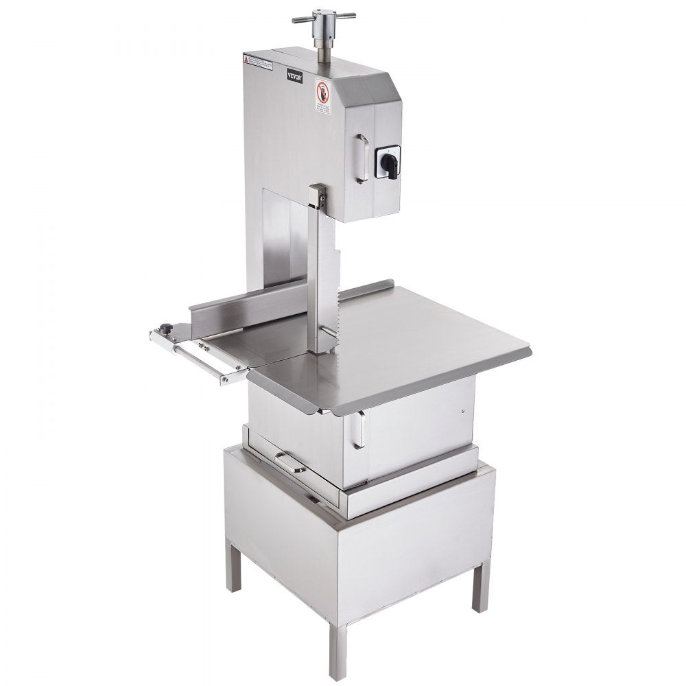 YF-400A - Stainless Steel Meat Bandsaw with 0.16-8.7" Adjustable Thickness