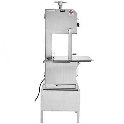 YF-400A - Stainless Steel Meat Bandsaw with 0.16-8.7" Adjustable Thickness