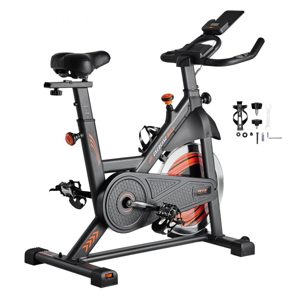 S706 - Magnetic Resistance Exercise Bike with Comfortable Seat and 35lbs Flywheel
