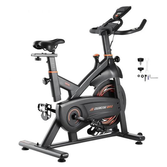 S708 - Heavy-Duty Magnetic Resistance Exercise Bike with Comfortable Seat
