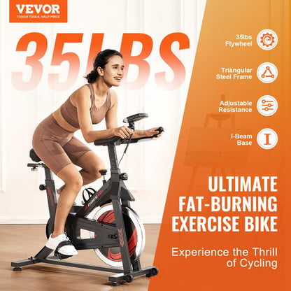 S310 - Durable Carbon Steel Exercise Bike with Magnetic Resistance and Adjustable Features