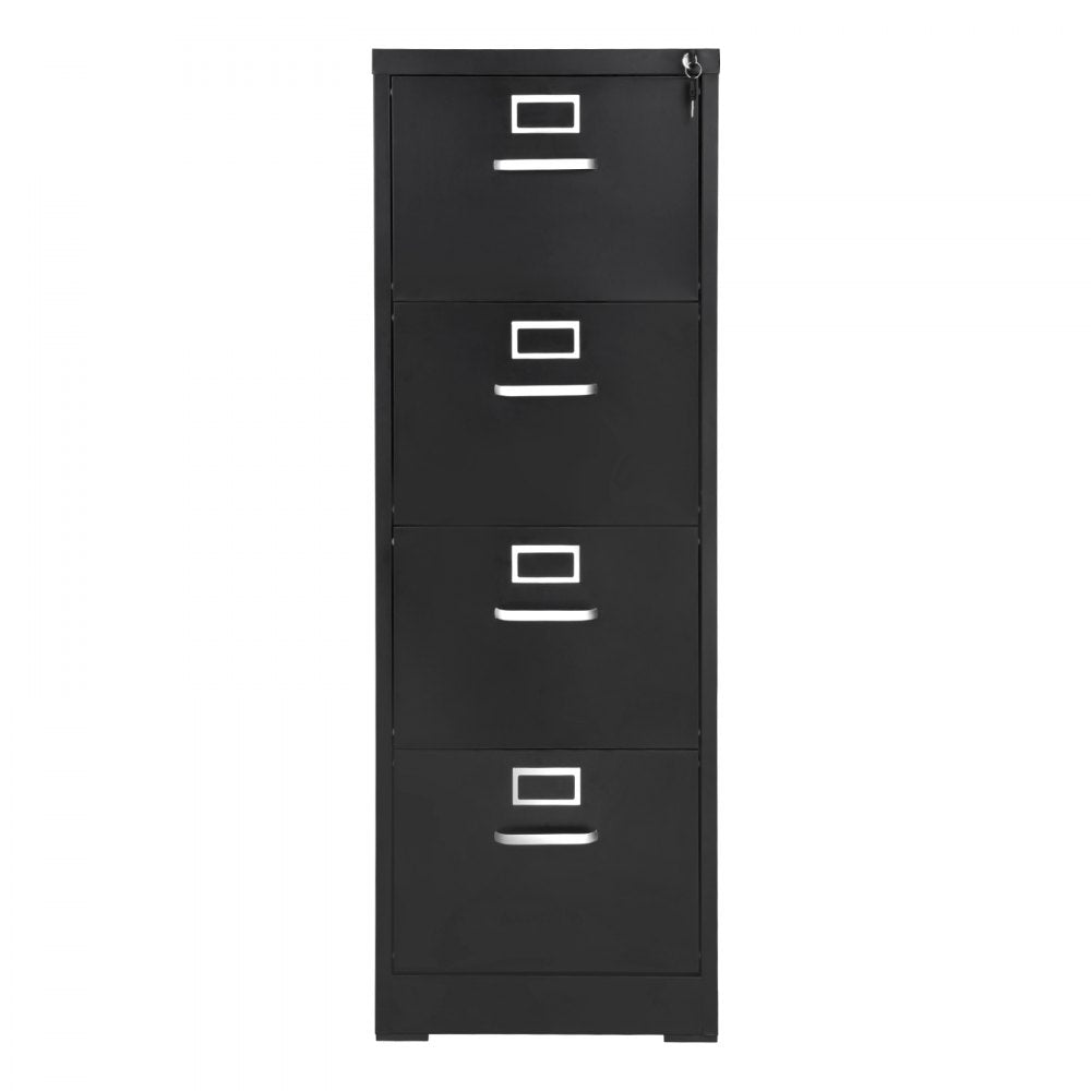 LK53112907 - Durable 4-Drawer Vertical File Cabinet with Lock
