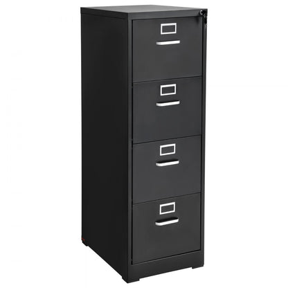 LK53112907 - Durable 4-Drawer Vertical File Cabinet with Lock