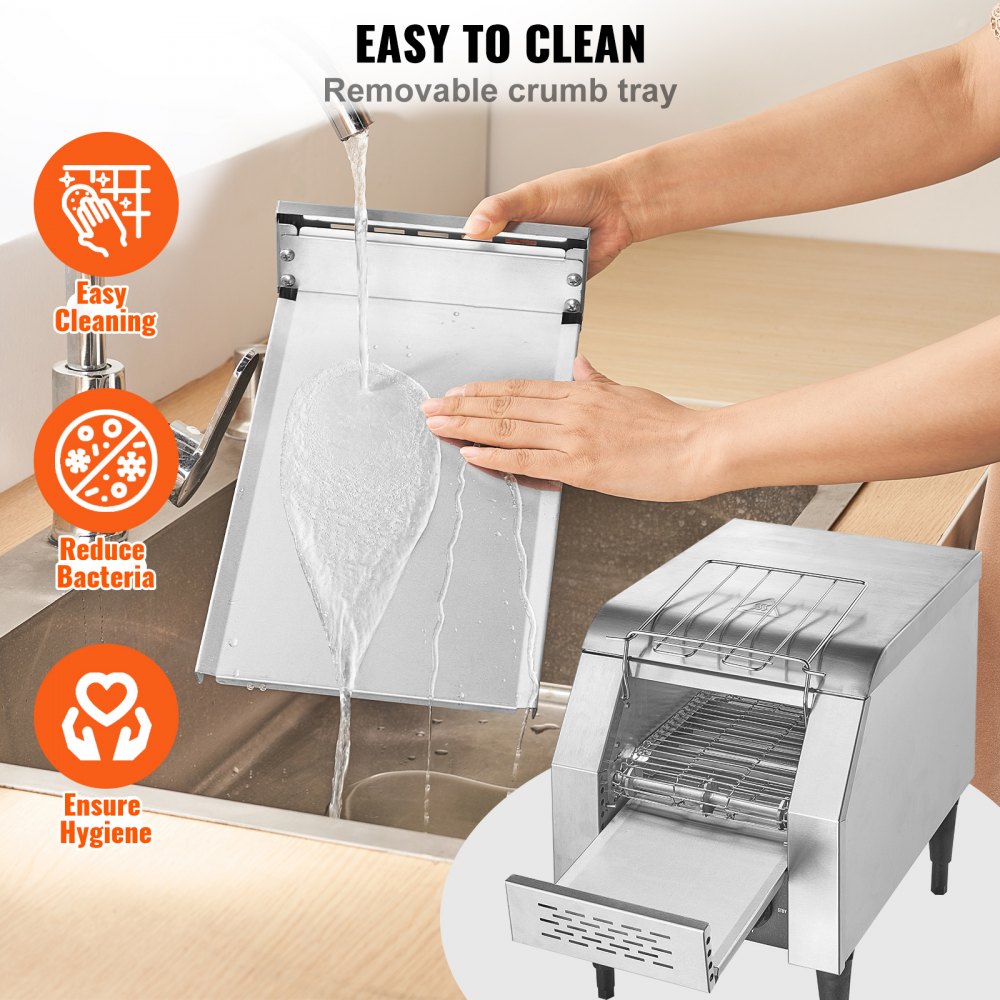 TT-150 - High-Efficiency Conveyor Toaster for 150 Slices/Hour