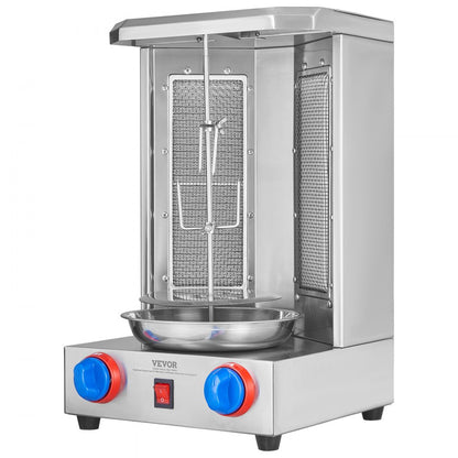 ZH-9211R - Stainless Steel Shawarma Grill Machine for Home & Restaurant Use