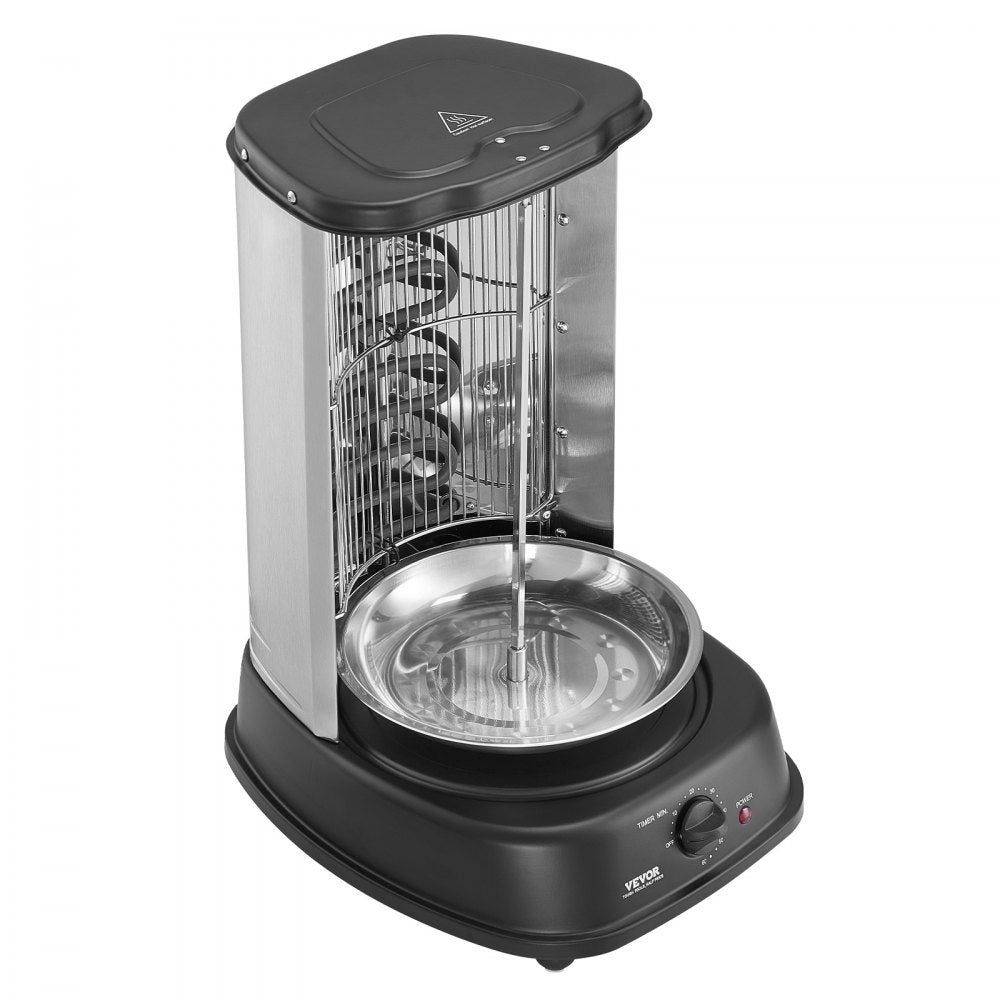 TB1022A - Stainless Steel 360° Rotating Shawarma Grill for Delicious Meats