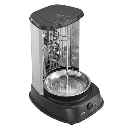 TB1022A - Stainless Steel 360° Rotating Shawarma Grill for Delicious Meats