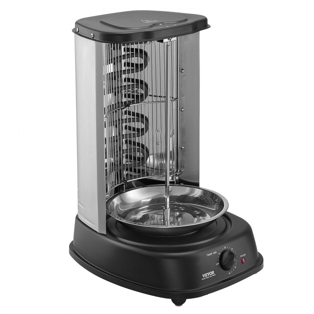 TB1022A - Stainless Steel 360° Rotating Shawarma Grill for Delicious Meats