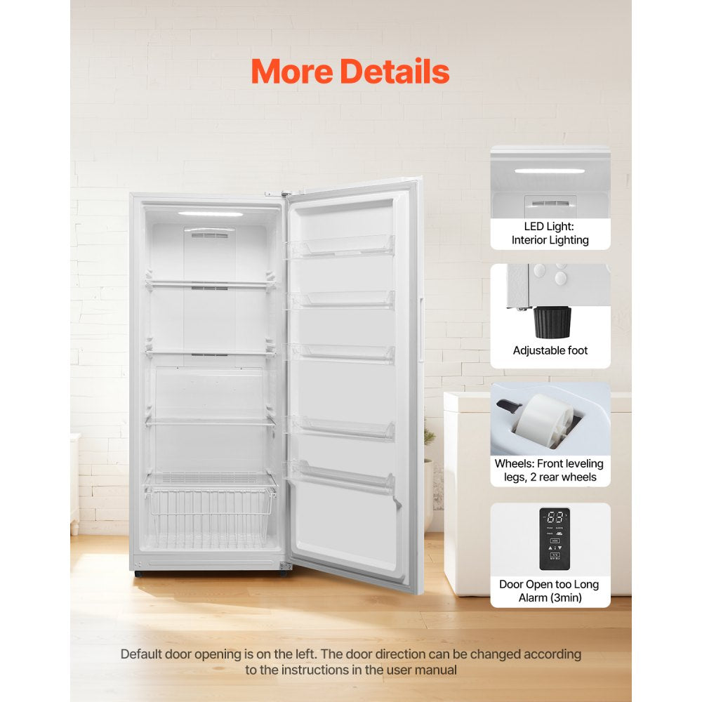 BD578WE - 20.2 Cu.Ft Convertible Freezer/Refrigerator with Automatic Defrost