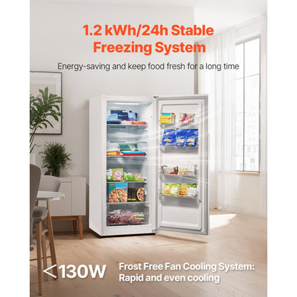 BD398WE - 14 Cu.Ft Convertible Freezer/Refrigerator, Quiet & Energy-Efficient