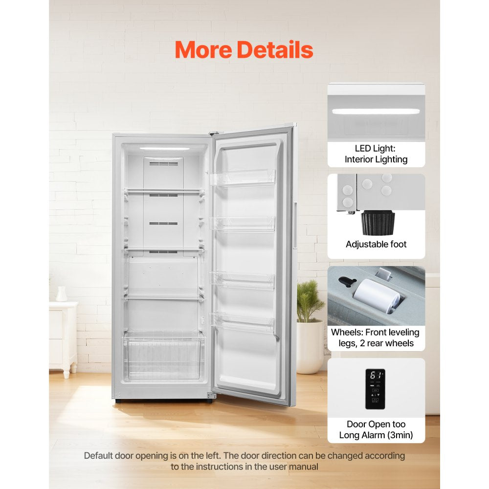 BD398WE - 14 Cu.Ft Convertible Freezer/Refrigerator, Quiet & Energy-Efficient