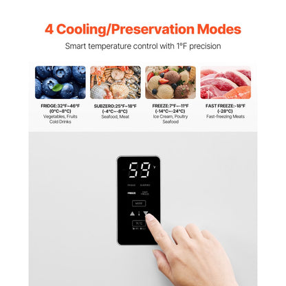 BD480WE - 17 Cu.Ft Frost Free Upright Freezer with Adjustable Shelves