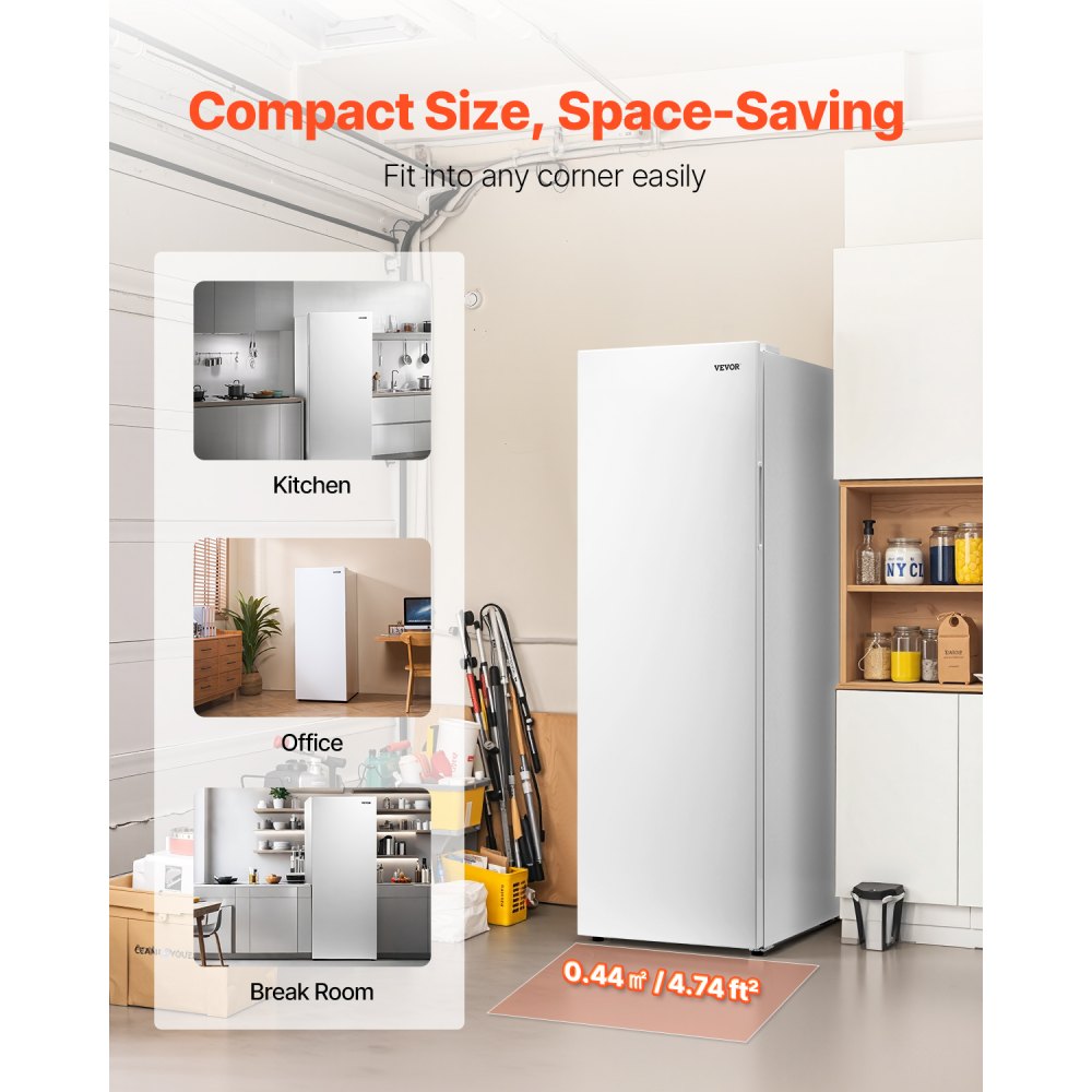 BD318WD - 11 Cu.Ft Convertible Freezer/Refrigerator with Frost Free Design