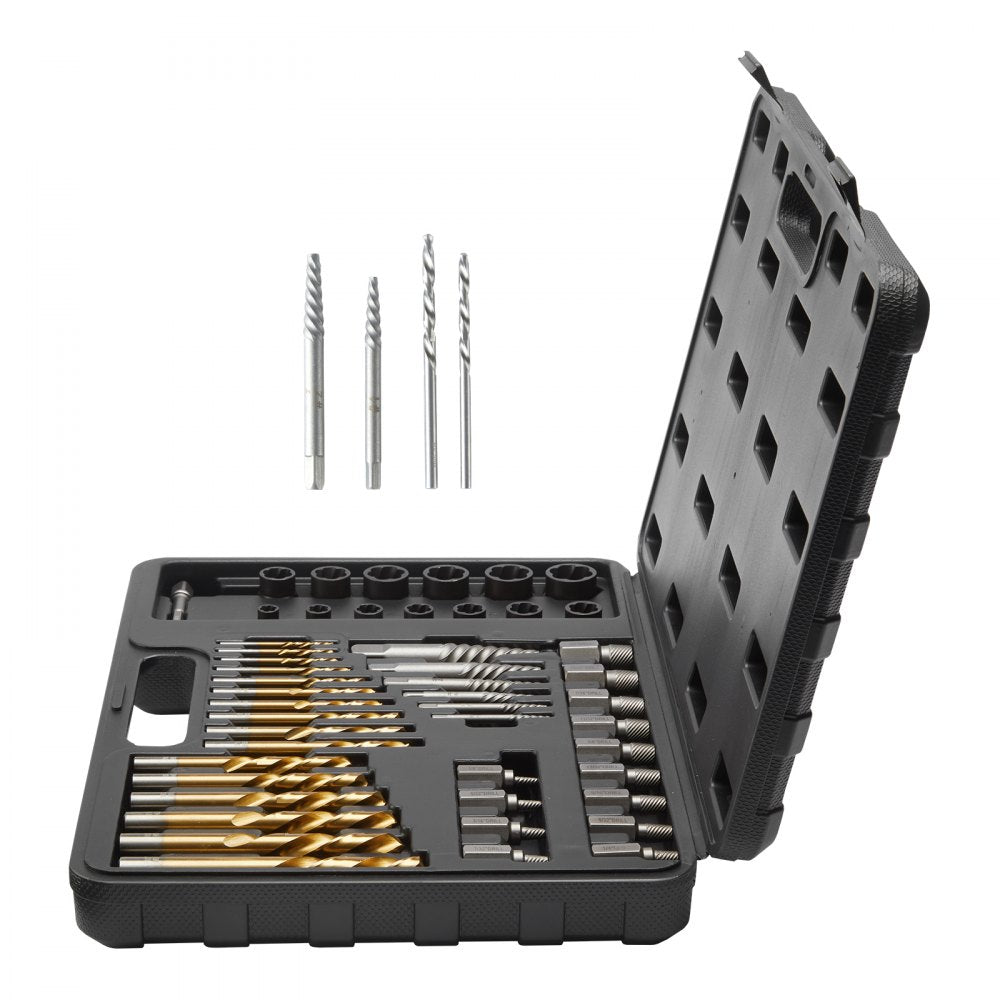 YM-48 - 48-Piece Bolt Screw Extractor Set for Automotive & Home Repairs