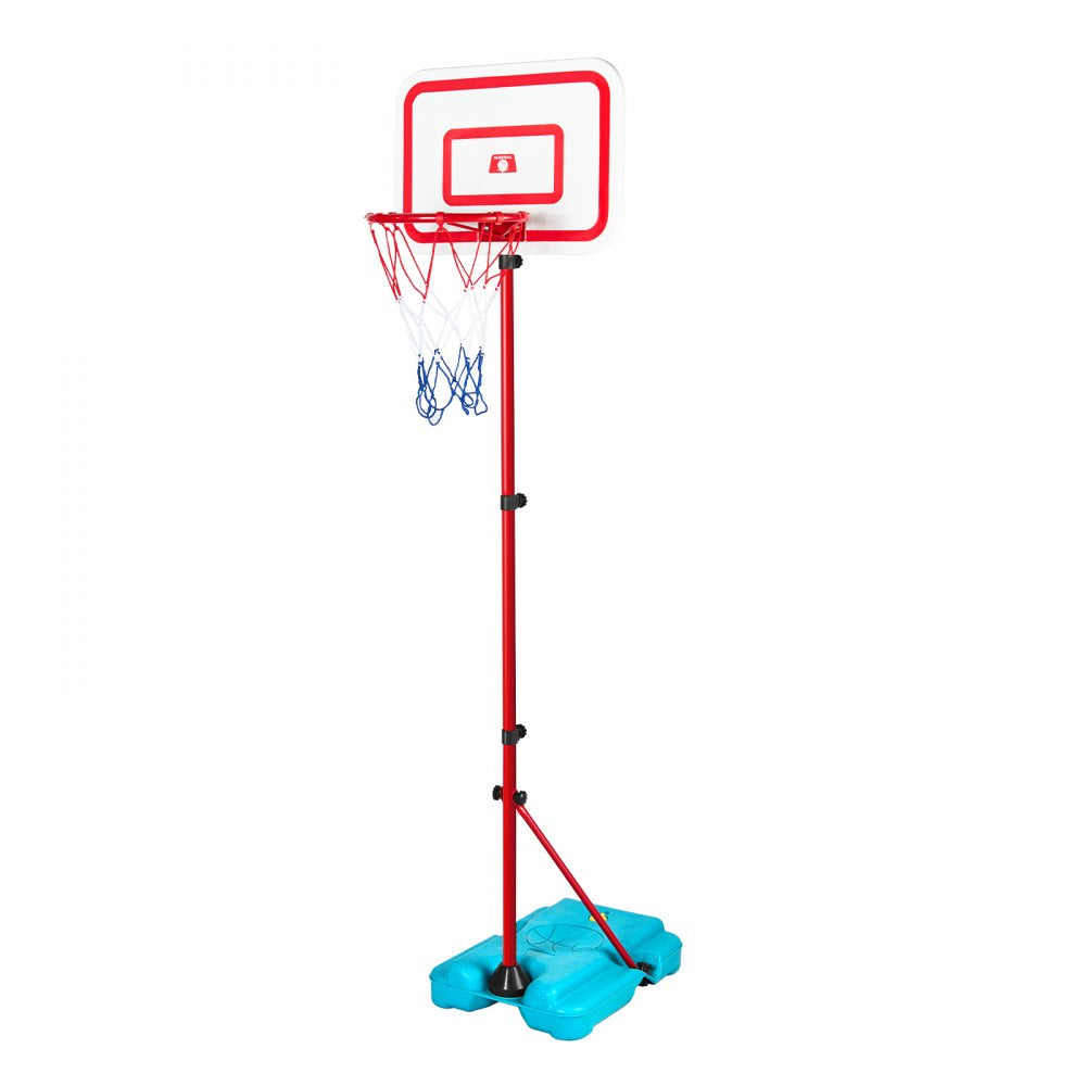2011 - Adjustable Kids Basketball Hoop 3.4' to 6.2' with Stable Base