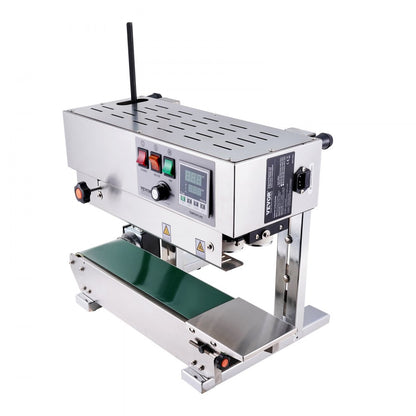 900MLS - Stainless Steel Continuous Bag Sealer, 16 m/min Speed, 600W Power