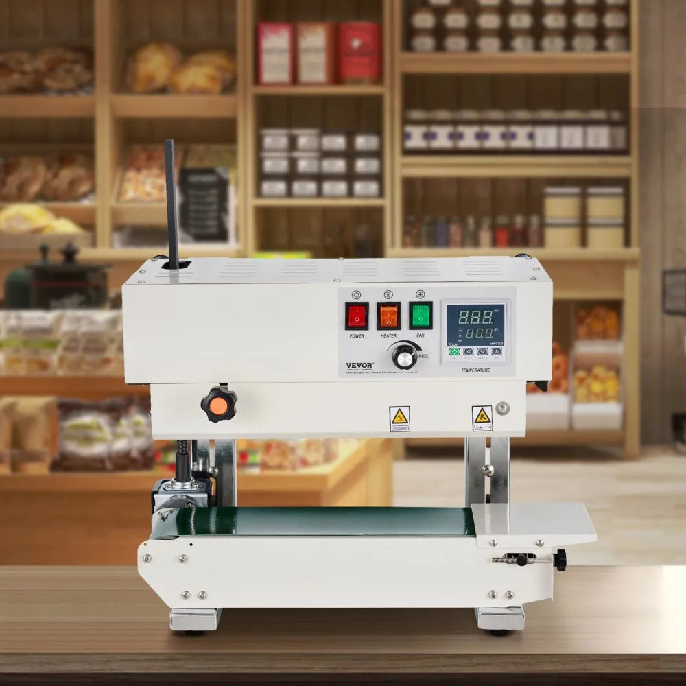 900MLP - Durable Continuous Band Sealer with Adjustable Widths and High-Speed Operation