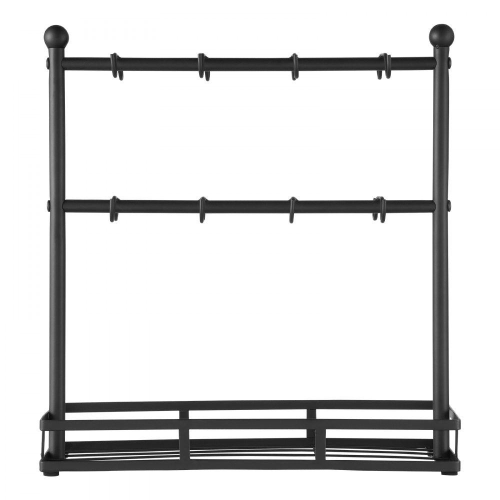 MUG-XM001 - 16-Hook Coffee Mug Holder & Storage Rack for Countertop