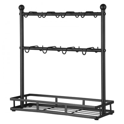 MUG-XM001 - 16-Hook Coffee Mug Holder & Storage Rack for Countertop