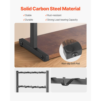 MUG-XM002 - Stylish 16 Hook Coffee Mug Rack with Wood Base Organizer