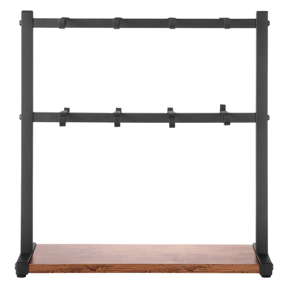 MUG-XM002 - Stylish 16 Hook Coffee Mug Rack with Wood Base Organizer