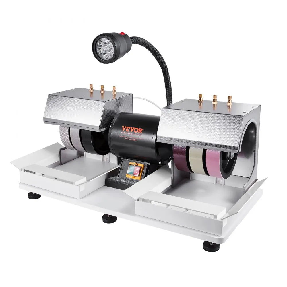 VV-JH-6P - VEVOR 6" Cabbing Machine with Diamond Wheels & Smart Water System