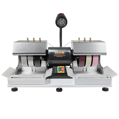 VV-JH-6P - VEVOR 6" Cabbing Machine with Diamond Wheels & Smart Water System