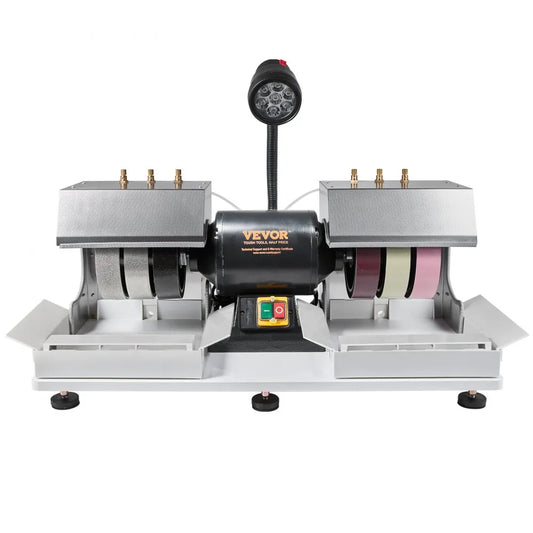 VV-JH-6P - VEVOR 6" Cabbing Machine with Diamond Wheels & Smart Water System