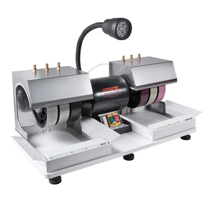 VV-JH-6P - VEVOR 6" Cabbing Machine with Diamond Wheels & Smart Water System