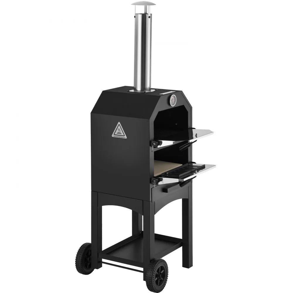 JY-MY-PSL-12 - 12" Portable Pizza Oven with 932°F Cooking Power
