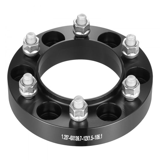 6550-6550-BT-106.1-07 - Durable 1.25" Blue Wheel Spacers for Toyota & Lexus