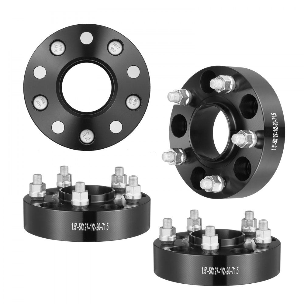 5500-5500-CT-71.5-04 - 1.5-Inch VEVOR Wheel Spacers for Enhanced Stability