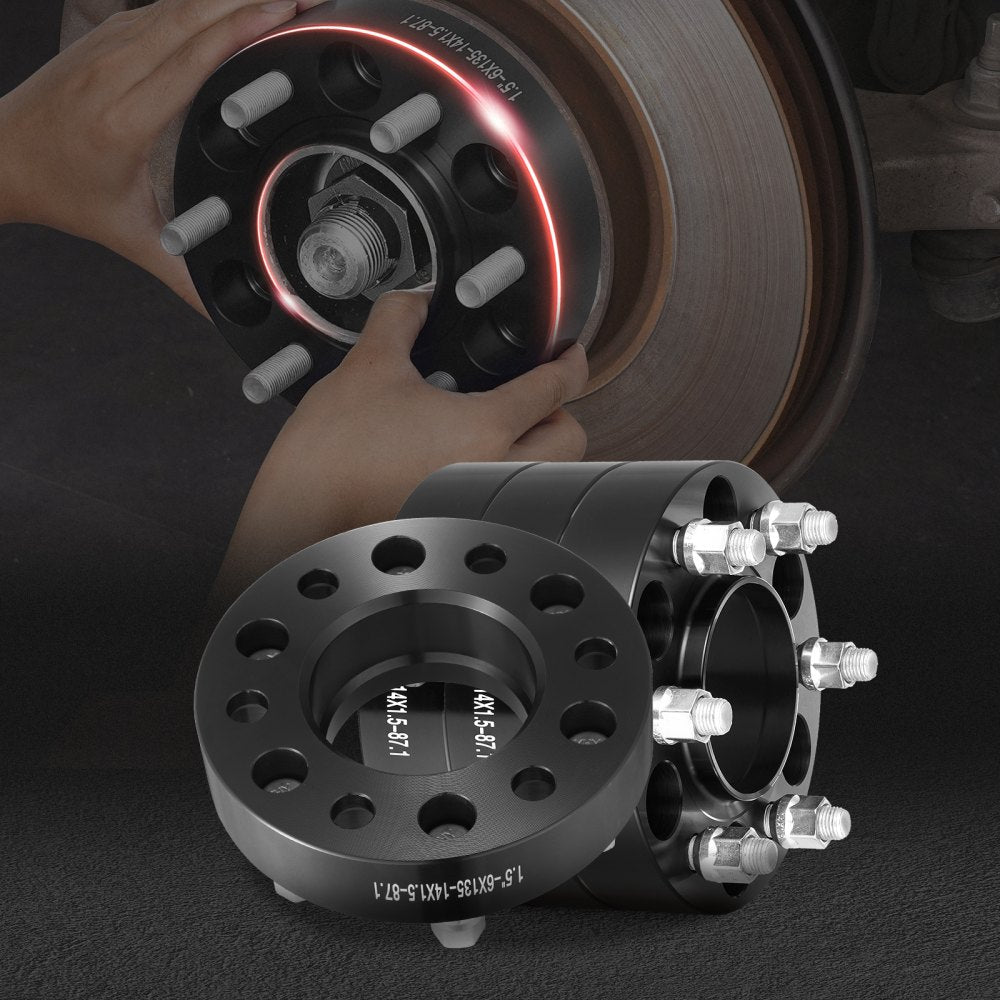 6135-6135-CT-87.1-09 - 1.5" Forged Wheel Spacers for Enhanced Stability