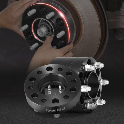 6135-6135-CT-87.1-09 - 1.5" Forged Wheel Spacers for Enhanced Stability