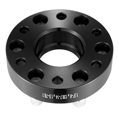 6550-6550-CT-78.1-09 - VEVOR 1.5-Inch Wheel Spacers for Enhanced Stability