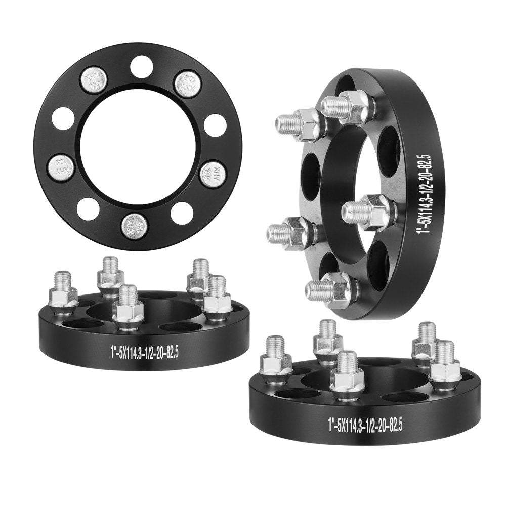 5450-5450-A-82.5-04 - 1" VEVOR Wheel Spacers for Improved Stability and Grip