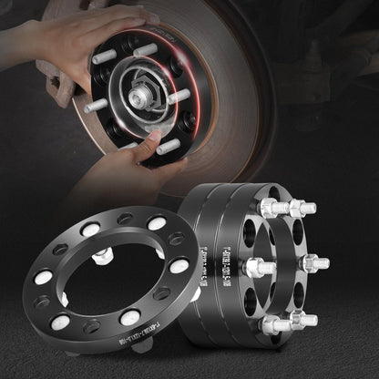 VEVOR 6550-6550-A-108-07 1-Inch Wheel Spacers for Enhanced Vehicle Stability
