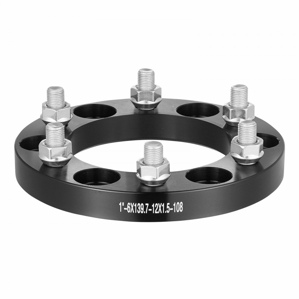 VEVOR 6550-6550-A-108-07 1-Inch Wheel Spacers for Enhanced Vehicle Stability